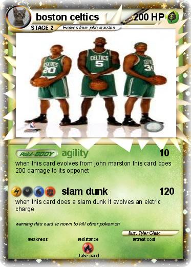Pokemon boston celtics