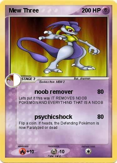 Pokemon Mew Three