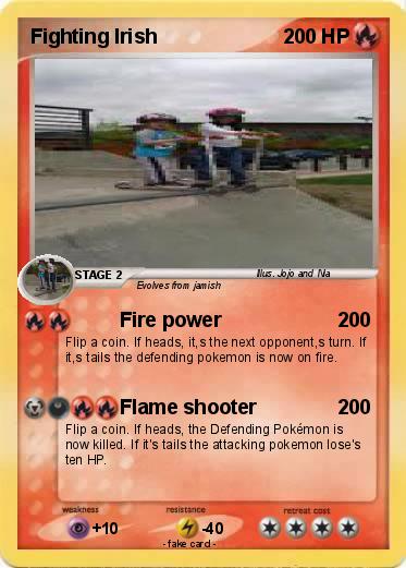 Pokemon Fighting Irish