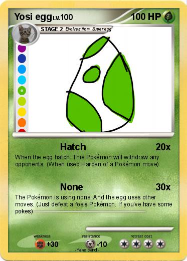 Pokemon Yosi egg