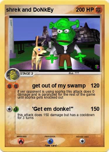 Pokemon shrek and DoNkEy