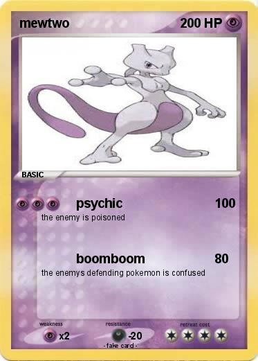 Pokemon mewtwo
