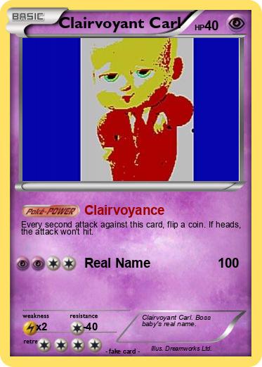 Pokemon Clairvoyant Carl