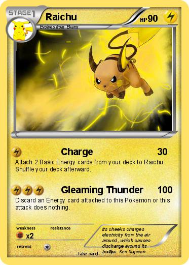 Pokemon Raichu