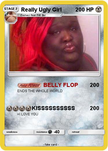 Pokemon Really Ugly Girl
