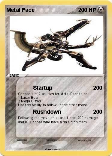 Pokemon Metal Face