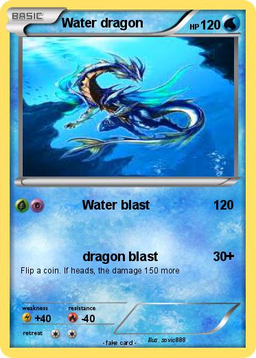 Pokemon Water dragon