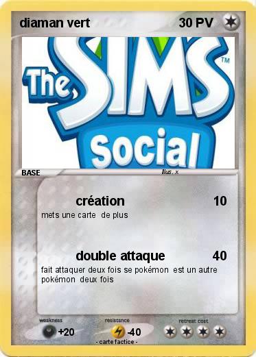 Pokemon diaman vert