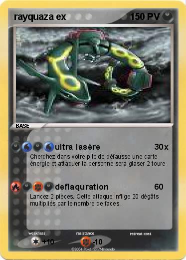 Pokemon rayquaza ex