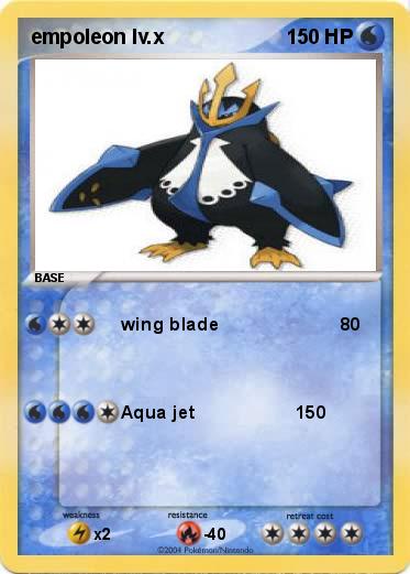 Pokemon empoleon lv.x