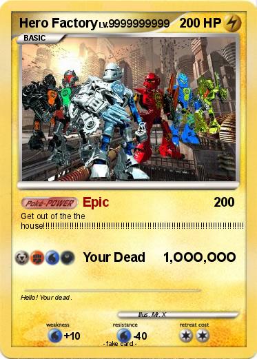 Pokemon Hero Factory