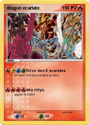 Pokemon dragon ecarlate