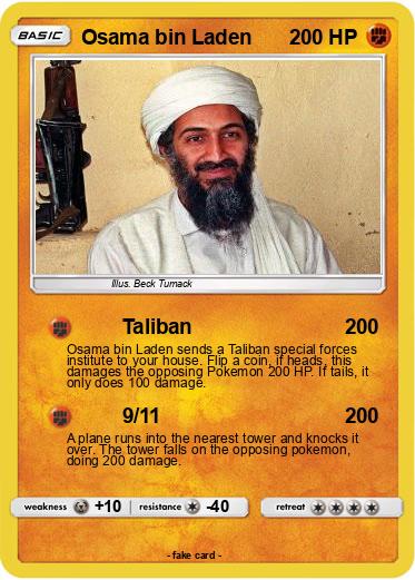 Pokemon Osama bin Laden
