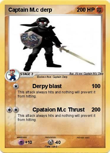Pokemon Captain M.c derp