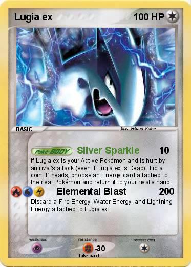 Pokemon Lugia ex