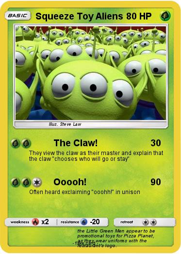 Pokemon Squeeze Toy Aliens