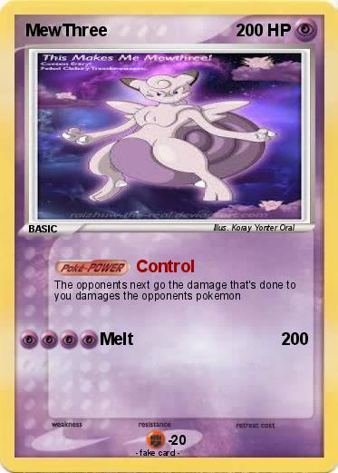 Pokemon MewThree