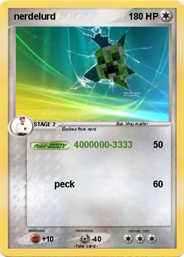 Pokemon nerdelurd