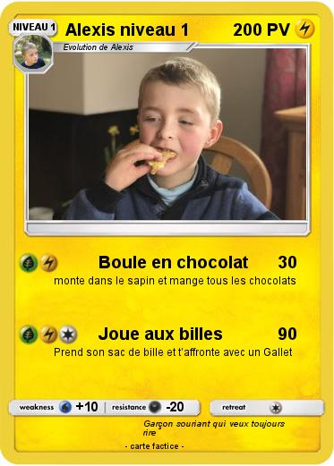 Pokemon Alexis niveau 1