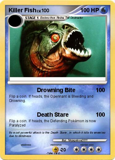 Pokemon Killer Fish