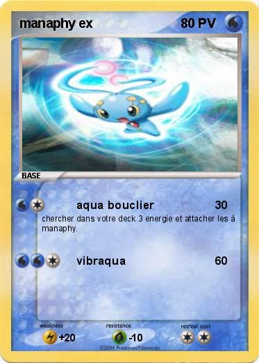Pokemon manaphy ex