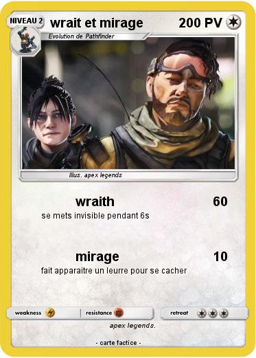 Pokemon wrait et mirage