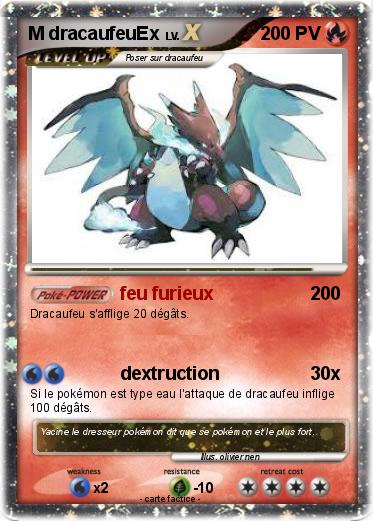 Pokemon M dracaufeuEx