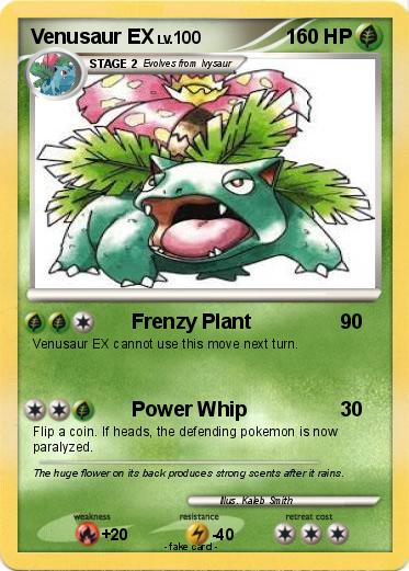 Pokemon Venusaur EX