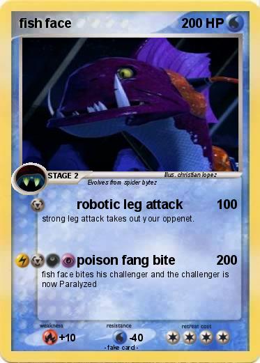 Pokemon fish face