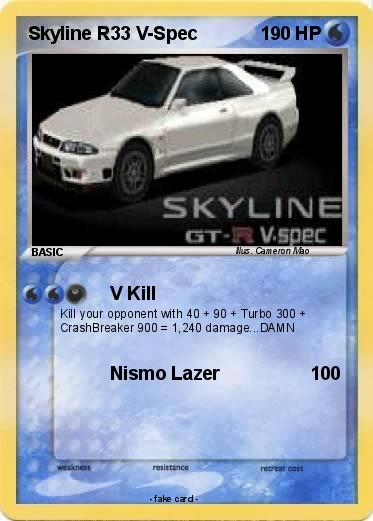 Pokemon Skyline R33 V-Spec