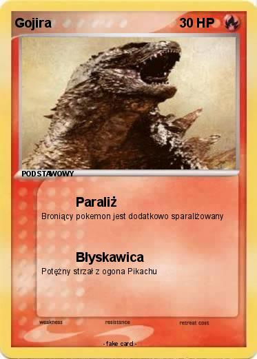 Pokemon Gojira