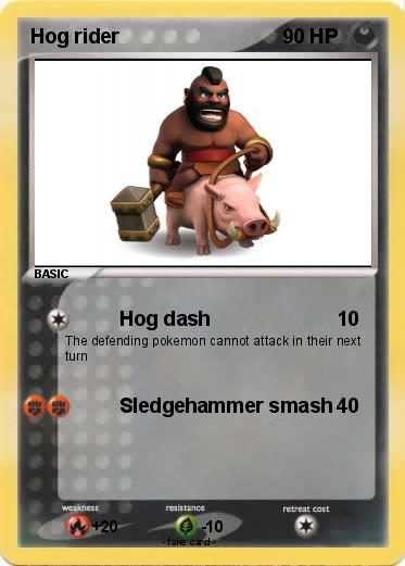 Pokemon Hog rider