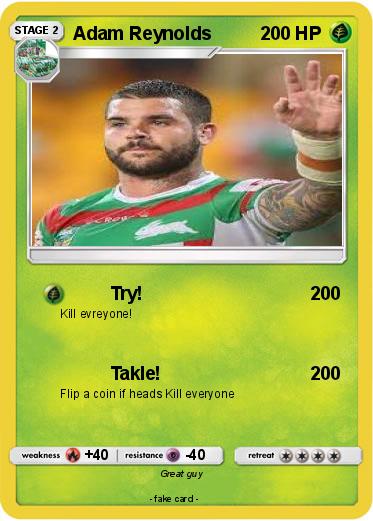 Pokemon Adam Reynolds