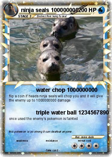 Pokemon ninja seals 100000000