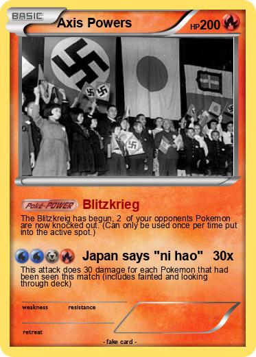 Pokemon Axis Powers