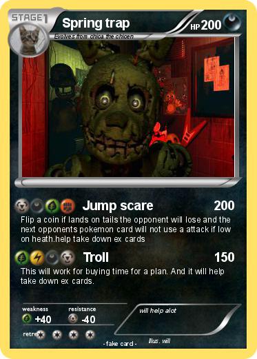 Pokemon Spring trap