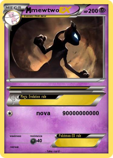 Pokemon mewtwo