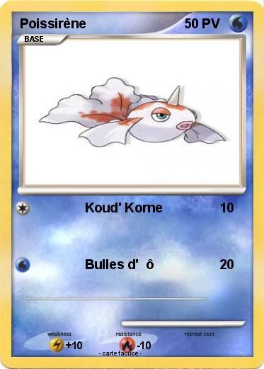 Pokemon Poissirène