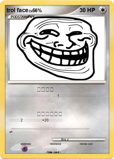 Pokemon trol face