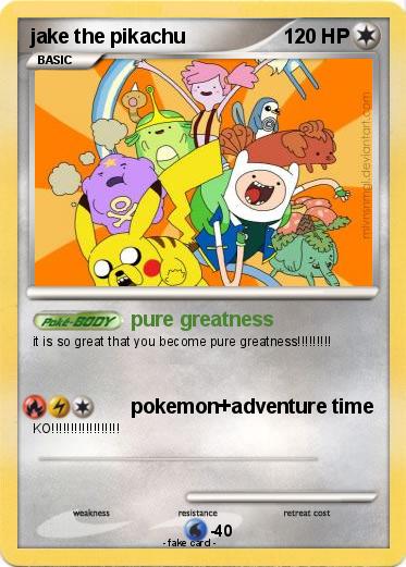 Pokemon jake the pikachu