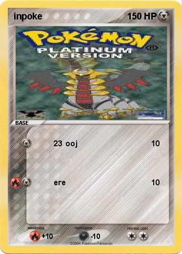 Pokemon inpoke