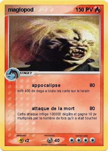 Pokemon maglopod                                                           niv.x