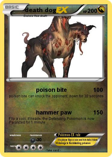 Pokemon death dog