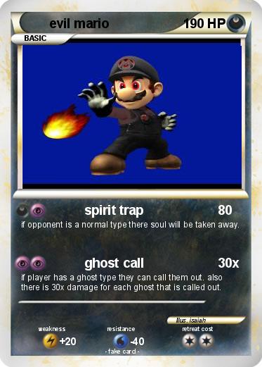 Pokemon evil mario