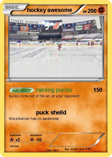Pokemon hockey awesome