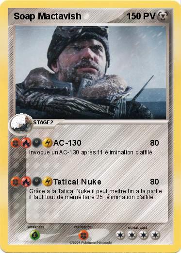 Pokemon Soap Mactavish