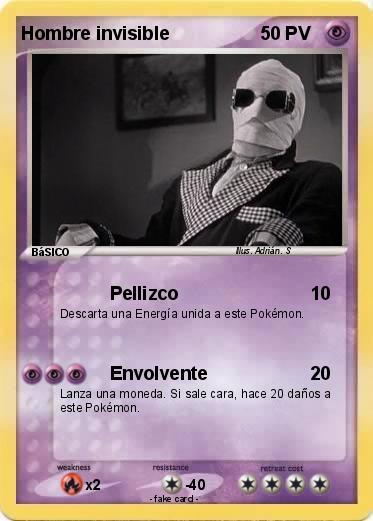 Pokemon Hombre invisible