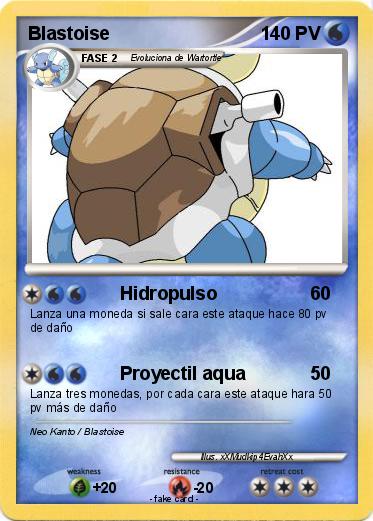 Pokemon Blastoise