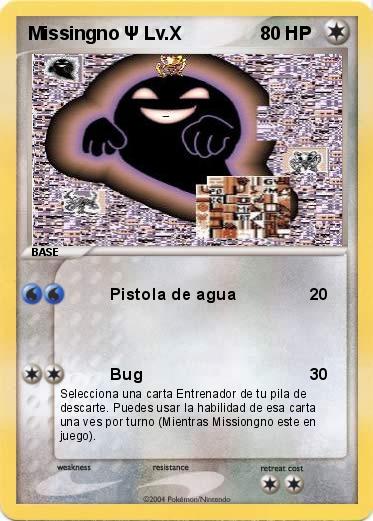 Pokemon Missingno Ψ Lv.X 