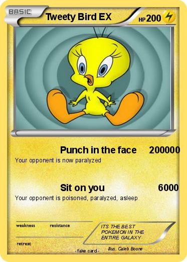 Pokemon Tweety Bird EX